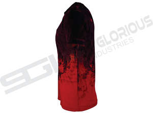 Camisetas de sublimación en blanco 100 poliéster camiseta al por mayor camisetas promocionales impresión camiseta personalizada para hombres - Product Image 3