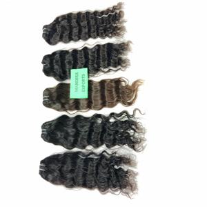 Vente en gros pas cher Remy Extensions de cheveux indiens ondulés Weave Bundles One Donor Raw Virgin Cheveux humains non traités - Product Image 1