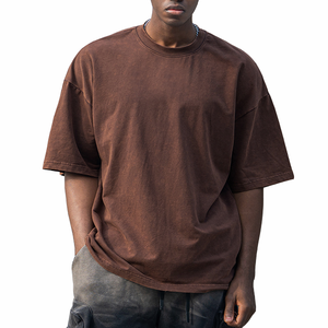 Custom <b>Men's</b> Heavy Weight Cotton Blank t <b>Shirt</b> Plus Size Drop Shoulder t <b>Shirt</b> logo on Demand Available in Different Colour - Product Image 1