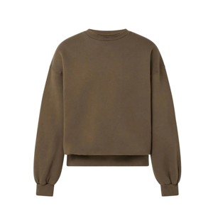 2025, ropa informal elegante para hombre, sudaderas de colores sólidos, cuello redondo, costilla, brazo, logotipo personalizable, tallas XS a 6XL para invierno - Product Image 2