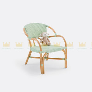 เก้าอี้เด็กทำจากหวายที่ทันสมัยขายดีวัสดุทดแทนที่ยั่งยืนสำหรับห้องนอนห้องครัวห้องนั่งเล่นใช้ในสวน - Product Image 1