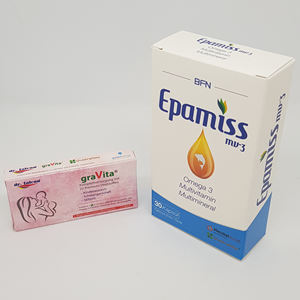 Cajas de Embalaje de Papel Bristol Reciclable de Alta Calidad con Relieve, Recubrimiento UV y Laminación Mate para Medicamentos y Suplementos para la Salud - Product Image 2
