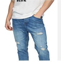 Nuevos Jeans de Mezclilla para Hombre, Diseño Personalizado, Alta Calidad, Transpirables, Color Sólido, Lavado a la Piedra, Ecológicos, Estilo Gótico, con Botones, para Invierno, Hip Hop