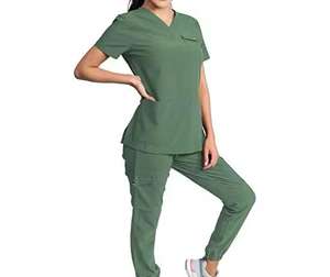 Uniforme d'infirmière de qualité supérieure en gros / Ensemble de blouses médicales d'été / Blouses d'hôpital pour infirmière - Product Image 4