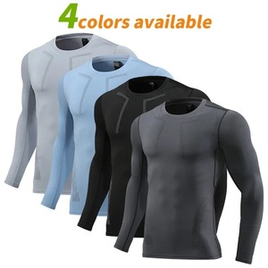Anti-Slip Boxing Rash Guard Sets MMA T-shirt Spats Perfect for Surfing Wear Yoga Muay Thai Sportswear BJJ <b>Rashguard</b> Sportsuits - Product Image 2