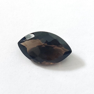 2 piezas de cuarzo ahumado natural 25x15mm Marquise Checker Cut 41,2 Cts Iroc Sales Piedra preciosa de topacio ahumado de alta calidad US $26 - Product Image 1