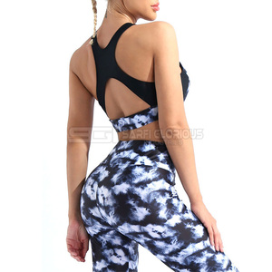 Leggings Deportivos para Mujer con Estampado Abstracto, de Alta Elasticidad, Secado Rápido, Pantalones de Yoga Transpirables de Tejido de Punto - Product Image 2