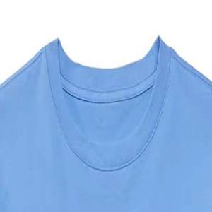 Camiseta de Hombre al por Mayor 100% Algodón 2026 Barata Promocional Personalizada Básica Lisa en Stock Cuello Redondo - Product Image 1