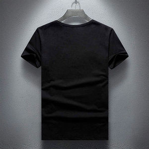 Camisetas de Moda Urbana para Hombre, Diseño Estampado Sólido, con Pedrería, al por Mayor, Ecológicas, Personalizadas, de Alta Calidad, Tejidas, 100% Algodón - Product Image 3