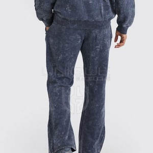 Survêtement délavé à l'acide de couleur personnalisée de Offre Spéciale dernier style fabrication survêtement délavé à l'acide de meilleure qualité pour hommes - Product Image 4