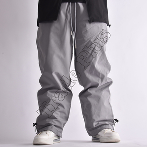 Pantalon de snowboard Cargo unisexe de haute qualité Baggy coupe-vent conception imperméable avec pantalon de ski surdimensionné pour hommes à jambes larges - Product Image 6