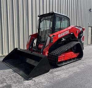 Cargadora de dirección deslizante Manitou 2750VT sobre orugas, equipo hidráulico de alto flujo para movimiento de tierras, construcción y paisajismo, motor listo para exportación - Product Image 4