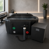 CHILLMEND Système de cryothérapie extérieur intelligent Wi-Fi pour bain de glace commercial, équipement de récupération pour athlètes