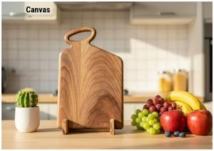 Tabla de Cortar de Madera Hecha a Mano de Alta Demanda para Cocinar en Casa y Preparar Alimentos, Disponible con Calidad y Precio de Exportación - Product Image 2