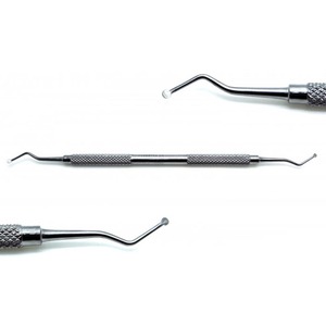 Excavadora Dental desechable de un solo uso Cuchara Endo de doble extremo 2mm Instrumentos de uso de clínica de dentista - Product Image 1