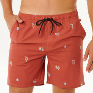 Shorts de Baño de Lona para Hombre, Diseño Personalizado al por Mayor, Patrón Sólido, Logotipo, Transpirables, con Cordón, Impermeables, para Playa y Surf - Product Image 6