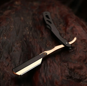 Professional Industrial Manual Shaver Straight Edge Stainless Steel Sharp Barber Razor Folding <b>Shaving</b> Beard <b>Trimmer</b> Cutter - Product Image 6