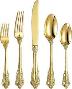 Luxurious Eco-Friendly Stainless Steel Flatware Set Mirrored Polished <b>Soup</b> & Rice <b>Spoon</b> for Dinner & Giveaways - Product Image 5