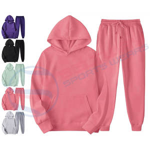 <b>Half</b> <b>Zip</b> <b>Sweatshirt</b> Quality Track Suit 2024 <b>Women's</b> Pink Gary Black Tracksuits Suits Private Label Blank Track Sweat Suits - Product Image 6