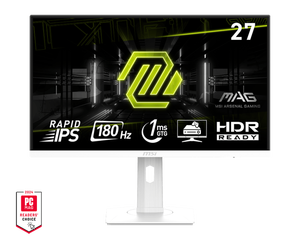 MSI <span class=keywords><strong>M</strong></span>-AG 274PFW (27\") 1920 X 1080 Full HD Bianco Rapid IPS 	 Appartamento 	 Monitor da Gaming 180Hz 16:9 300 (Tip.) 117% SRGB - Product Image 1