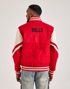 Logotipo personalizado y diseño de los hombres de lana genuina de los hombres Letterman Varsity Jacket bordado College Baseball Bomber chaqueta de invierno para los hombres - Product Image 5
