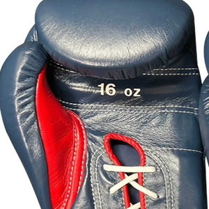 Gants de boxe à lacets haute performance pour professionnels avec rembourrage en mousse épaisse, ventilation et coutures durables - Product Image 5