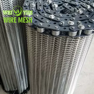 Гладкая поверхность из нержавеющей стали, опорный стержень, спиральный цепной конвейер, ленточный ролик для кангилонов, плетеная техника, режущая сварка - Product Image 5