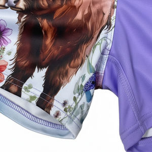 กางเกงขาสั้นฮิปฮอปแบบยูนิเซ็กซ์ ดีไซน์เองได้ ลดราคาพิเศษ สีพื้น พิมพ์ลายดิจิทัล เอวยางยืด โพลีเอสเตอร์ 100% กันน้ำ - Product Image 5