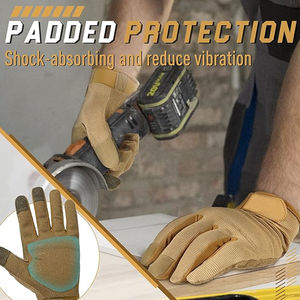 Guantes DE TRABAJO reflectantes de alta visibilidad de la mejor calidad con logotipo Guantes de seguridad a prueba de fuego personalizados Más vendidos para la venta Servicio OEM - Product Image 4