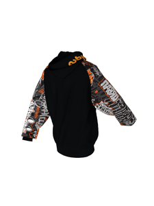OEM Hombres Sudadera con capucha Tamaño grande 100% Mezcla de algodón Invierno Otoño Cremallera completa Bordado personalizable Diseño de color sólido - Product Image 5