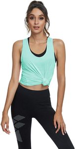 Muscleguys Débardeur d'entraînement en polyester de haute qualité pour femmes, décontracté, personnalisable, respirant, vêtements de sport pour le fitness. - Product Image 4