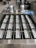 Machine à glace en tubes industrielle Coldsmart de 2 tonnes, 220 V monophasée, pour les entreprises, avec machine d'emballage