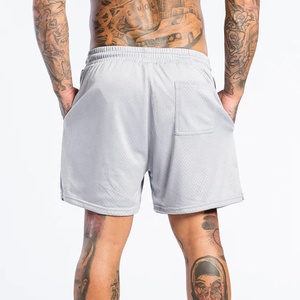 2023 vente en gros été taille élastique Logo personnalisé hommes shorts de gym course Nylon Polyester maille Shorts de plage pour hommes - Product Image 5