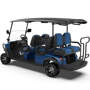 Sıcak satış Buggy 2 tekerlekli elektrikli kulüp araba Mini 4 + 2 koltuk klasik araba ve Golf arabası