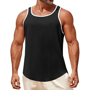 Vente en gros de gilets en coton de haute qualité pour hommes maillot de corps de fitness et de musculation débardeurs de gymnastique hommes Singlet - Product Image 1