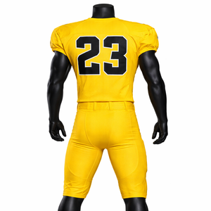 Conjunto de Uniforme de Fútbol Americano Personalizado al por Mayor, Pantalones de Jersey Transpirables de Malla, Ropa Deportiva para Equipos, OEM a Granel - Product Image 6