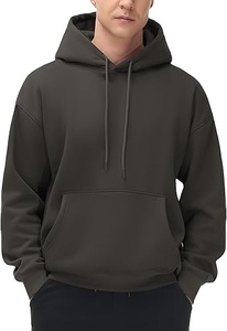 280GSM 6 Color Option Hoodies Athletic Activewear Hoodie for <b>Men</b> Multi-Color Winter Workout Gym String Running Hooded Collar - Product Image 3