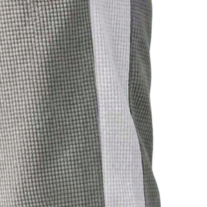 Shorts mi-longs pour homme en tricot gaufré doux, design color block avec bande latérale, cordon de serrage, élastique, décontracté, léger, séchage rapide, pour l'été - Product Image 5