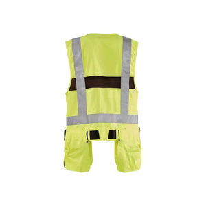 Gilet de sécurité en polyester léger, design unique avec maille respirante, logo personnalisable pour les vêtements de travail - Product Image 3