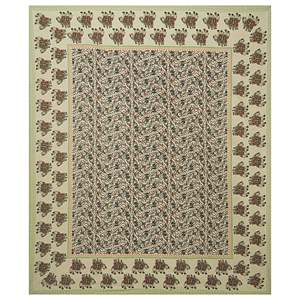 Juego de Sábanas Ecológicas de 3 Piezas, 100% Algodón Verde, 240 Hilos, con 2 Fundas de Almohada, Motivos Étnicos, para Uso Doméstico (ADB1481) - Product Image 4