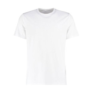 T-shirt ras du cou à ourlet droit classique en coton Pima pour hommes - Product Image 2