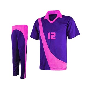 Alta calidad nuevo diseño de poliéster verde impresión logo manga corta deportes logo Polo negro personalizado Cricket Jersey - Product Image 5