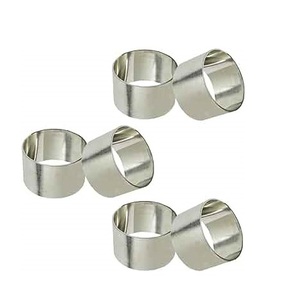 Anneau de serviette en aluminium, look créatif pour la table à manger à la maison, anneau de serviette en métal, fabrication personnalisée, anneau de serviette tendance, qualité supérieure - Product Image 6