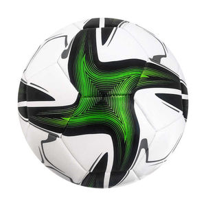 Ballon de football de taille personnalisée et durable Offre Spéciale cuir Matériau Service OEM élevé Meilleur ballon de football à prix économique - Product Image 3