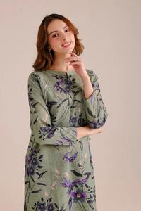 Venta Directa de Fábrica, Vestido Informal para Mujer, Todos los Colores, Nuevo Diseño, Personalizado, con Estampado Elegante y Bordado, Salwar Kameez para India - Product Image 3