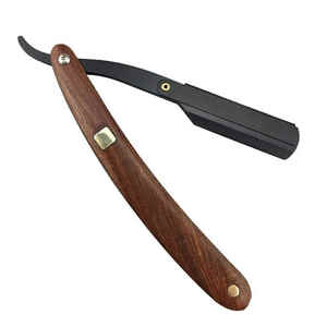 Rasoirs de rasage d'épilation de toilettage professionnel rasoirs de rasage de salon de coiffure en acier inoxydable - Product Image 1