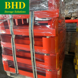 Corrosion Protection Heavy Duty Powder Coating Frame Protector Pallet Racking <b>Stacking</b> Racks <b>Shelves</b> Protectors American - Product Image 3