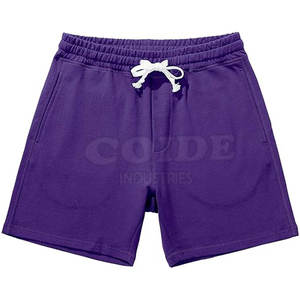Oem Service Wholesale Custom Design Men <b>Fleece</b> <b>Shorts</b> New Arrival Private Label Men <b>Fleece</b> <b>Shorts</b> - Product Image 1