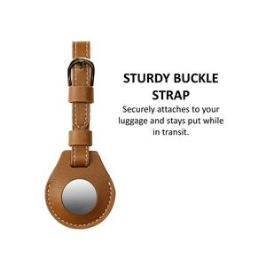 Etiqueta de equipaje con inserción de tarjeta personalizada Regalo de viaje de estilo de solapa tradicional para él Hecho a mano - Product Image 5