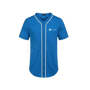 Tenues de baseball unisexes pour jeunes OEM, nouveau design, ensembles de vêtements de sport respirants, motif uni, prix bas, vêtements d'entraînement 100% polyester - Product Image 3